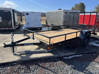 New 2025 BWISE UTE-612 Utility Trailer