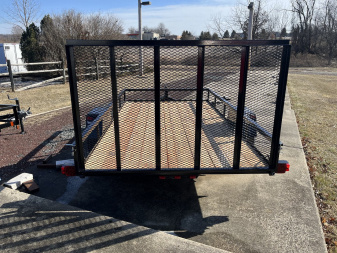 New 2025 BWISE UTE-612 Utility Trailer