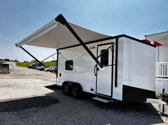 New NEW 2025 ATC 7.5 x 16  Sto 450 LifeTrac  Aluminum Trailer