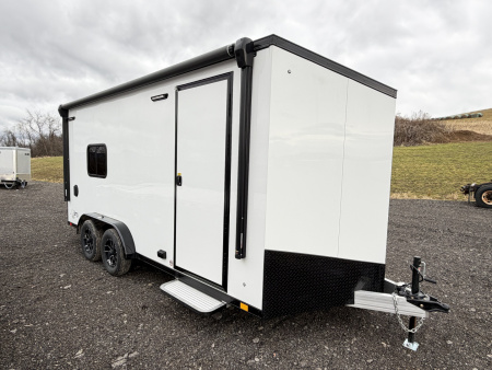 New NEW 2025 ATC 7.5 x 16 "Sto 450 LifeTrac" Aluminum Trailer