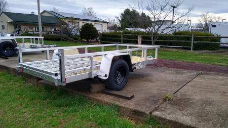 New 2025 Black Rhino EXS510 Utility Trailer