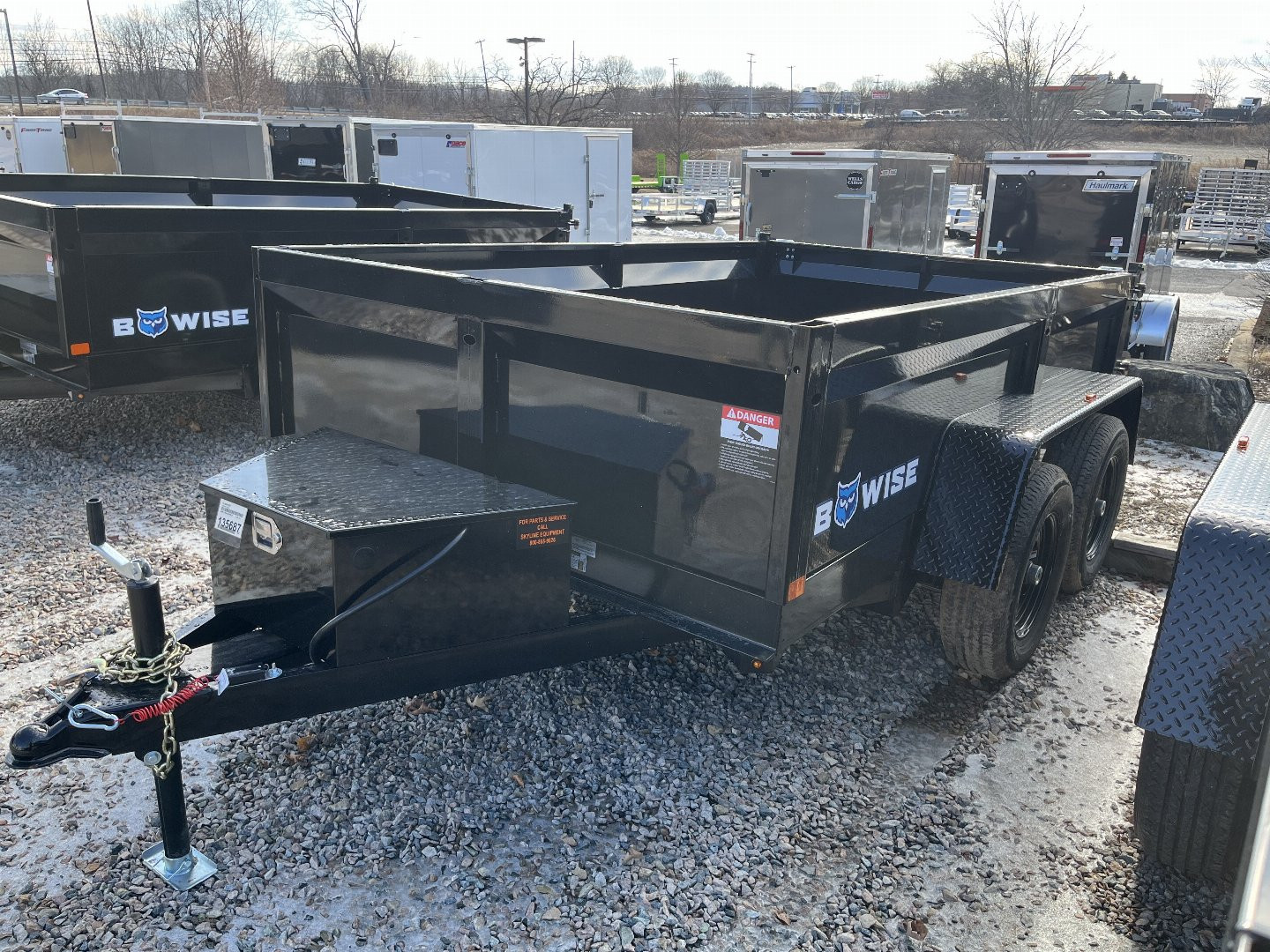 New 2025 BWISE DT610LP-LE-10 Dump Trailer Dump Trailer
