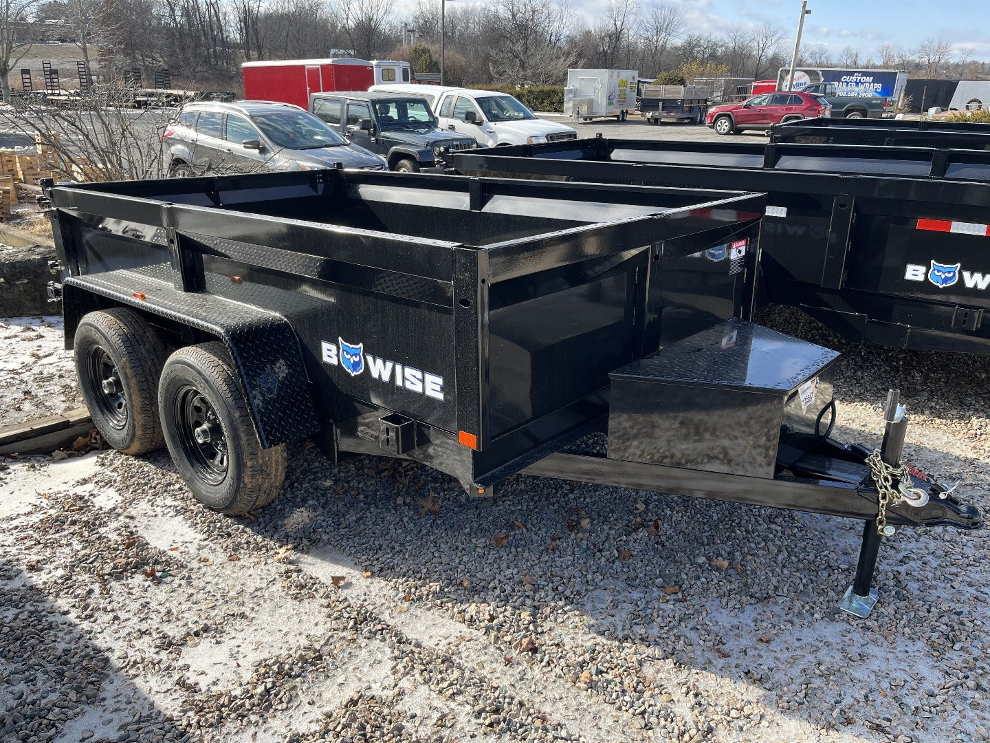 New 2025 BWISE DT610LP-LE-10 Dump Trailer Dump Trailer