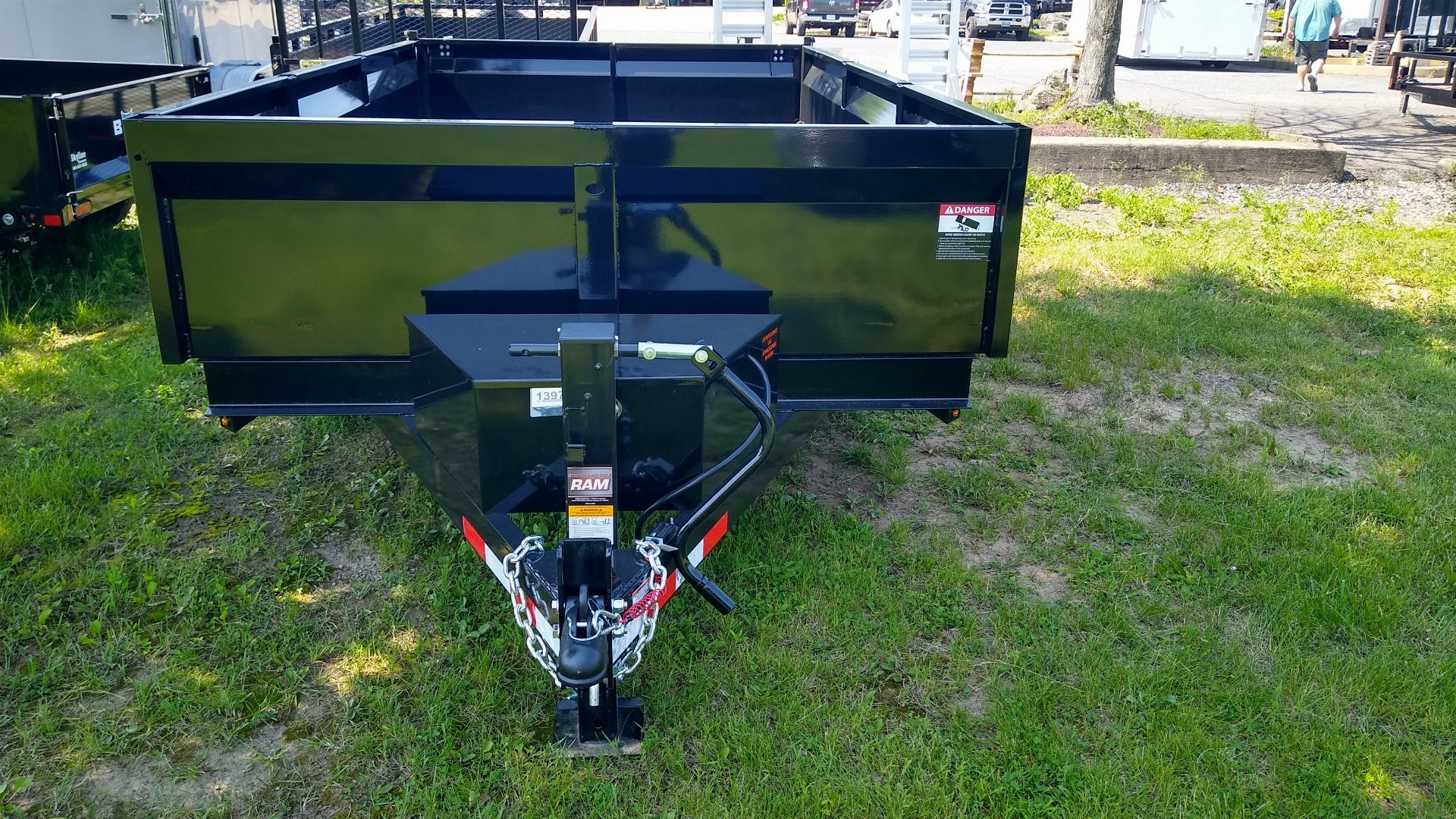 New 2026 BWISE DT712LP-LE-14 Dump Trailer