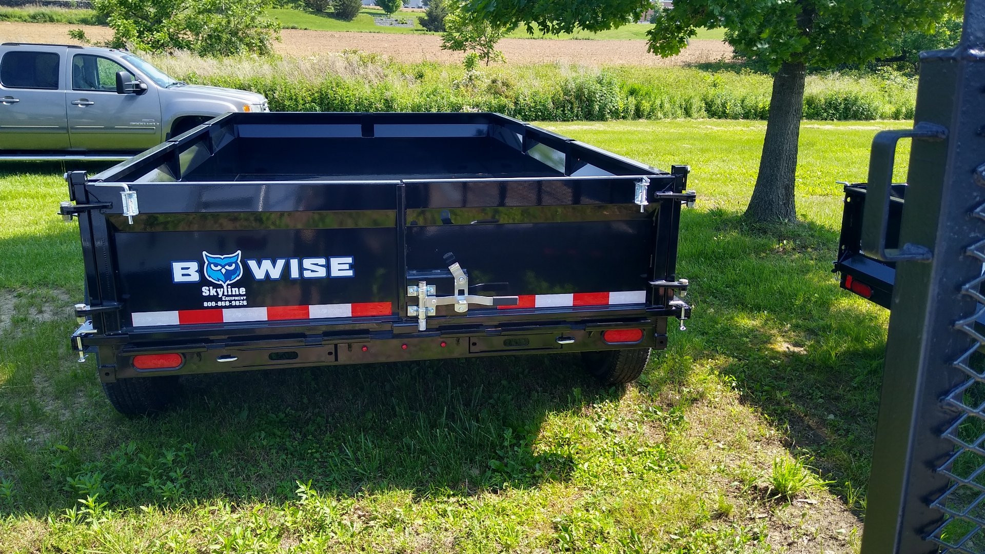 New 2026 BWISE DT712LP-LE-14 Dump Trailer