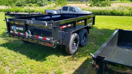 New 2026 BWISE DT712LP-LE-14 Dump Trailer