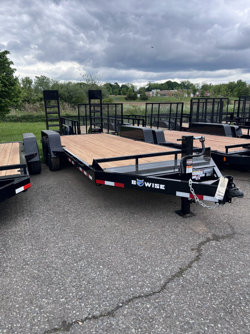 New 2025 BWISE EH18-14HD Equipment Trailer