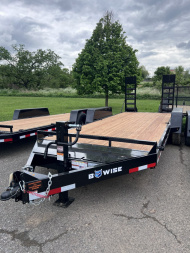 New 2025 BWISE EH18-14HD Equipment Trailer
