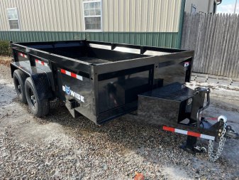 New 2026 BWISE DT712LP-LE-14 Dump Trailer