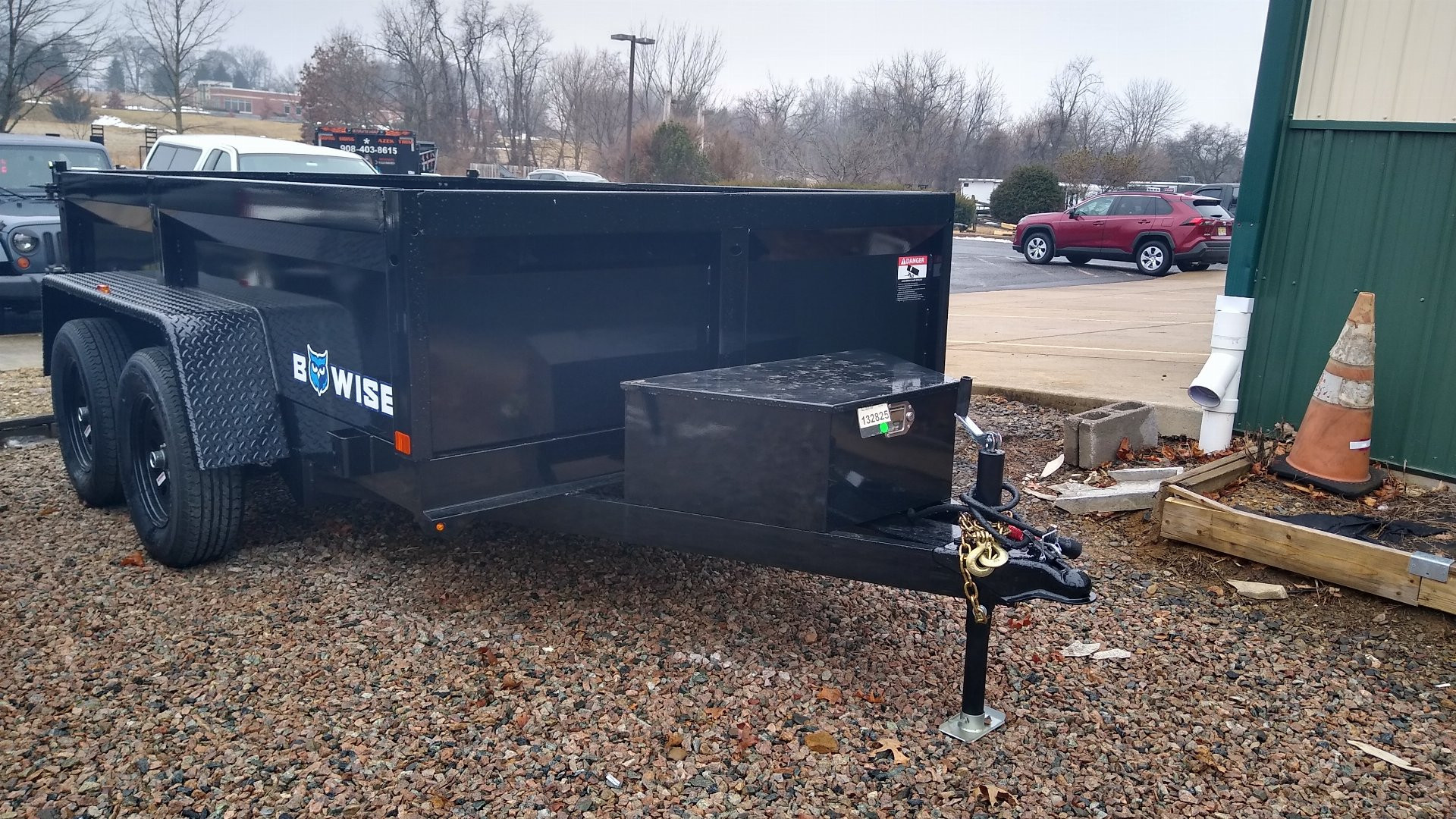 New 2025 BWISE DT610LP-LE-7 Dump Trailer