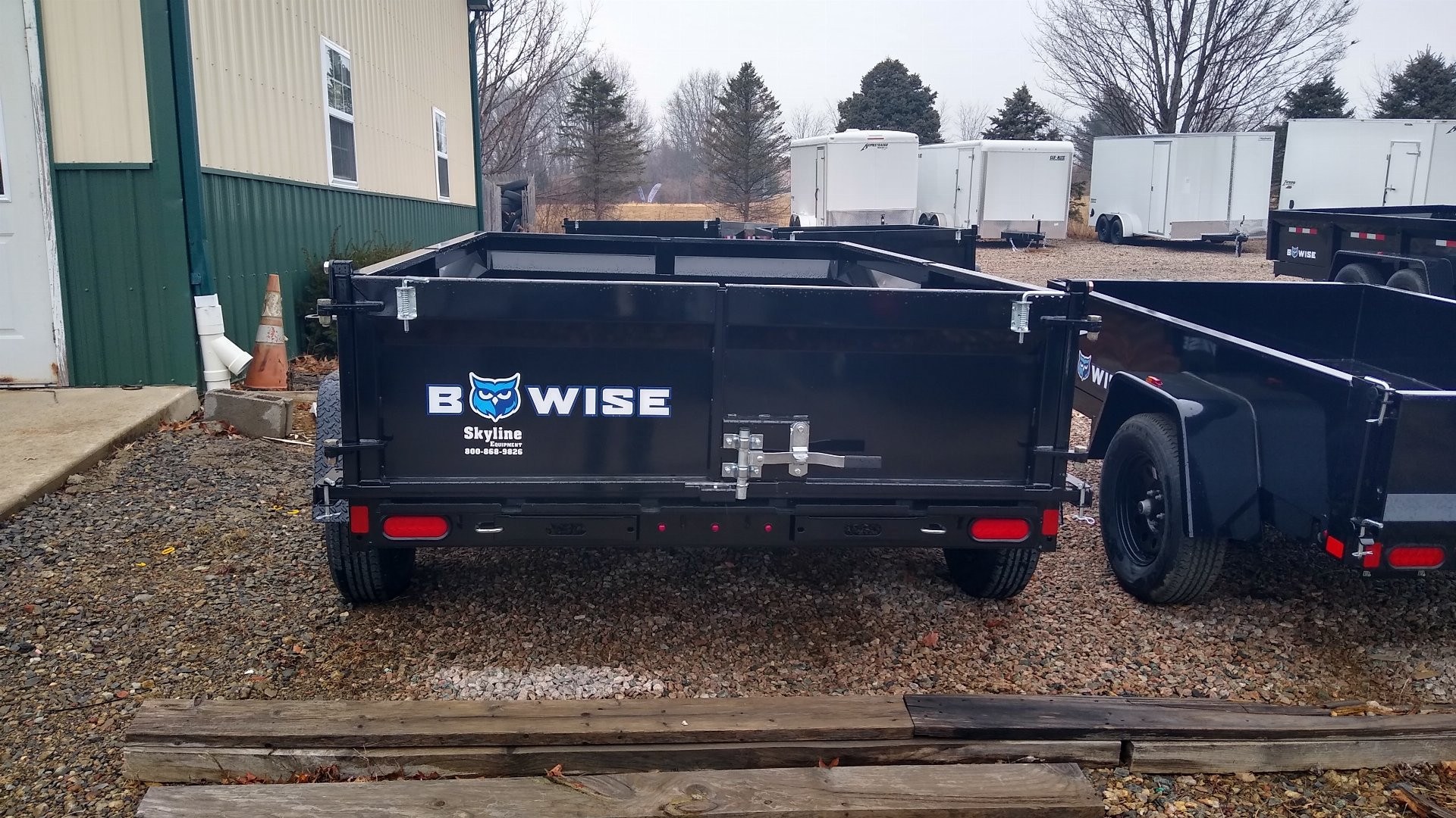 New 2025 BWISE DT610LP-LE-7 Dump Trailer