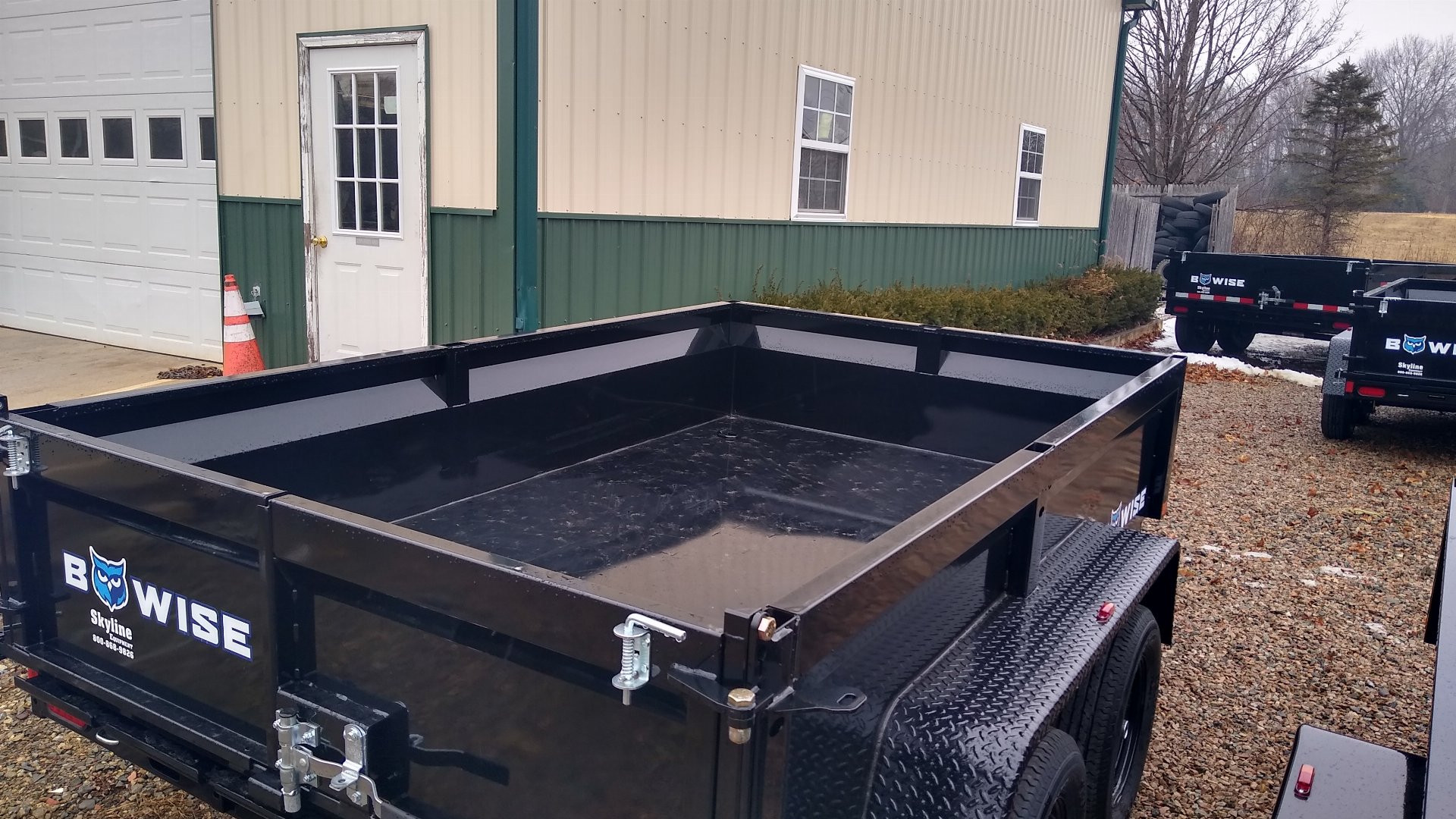 New 2025 BWISE DT610LP-LE-7 Dump Trailer