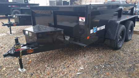 New 2025 BWISE DT610LP-LE-7 Dump Trailer