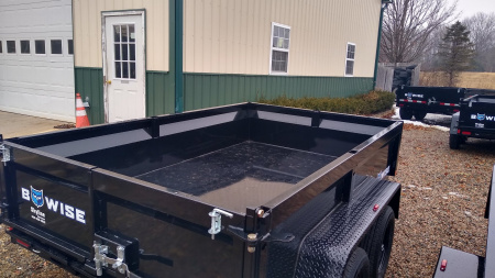 New 2025 BWISE DT610LP-LE-7 Dump Trailer