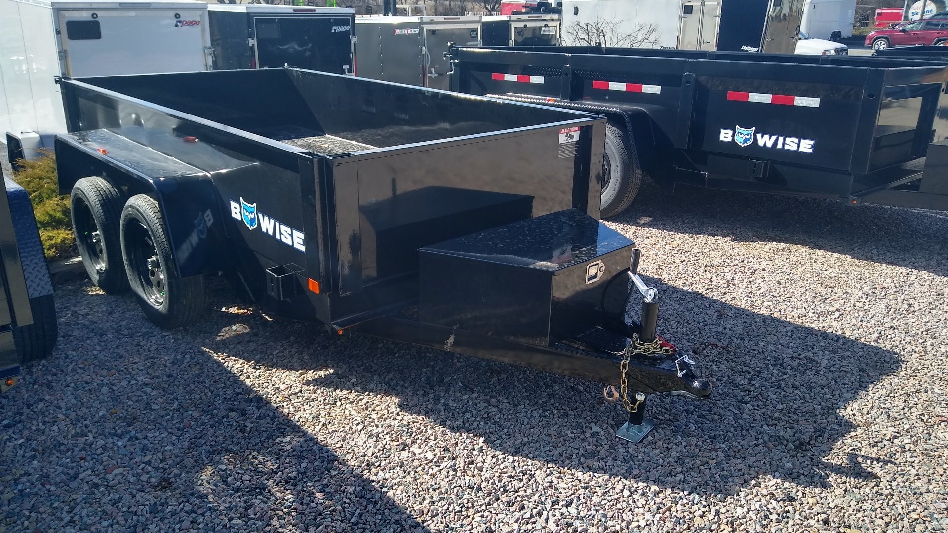 New 2026 BWISE DTR510LP-7 Dump Trailer Dump Trailer