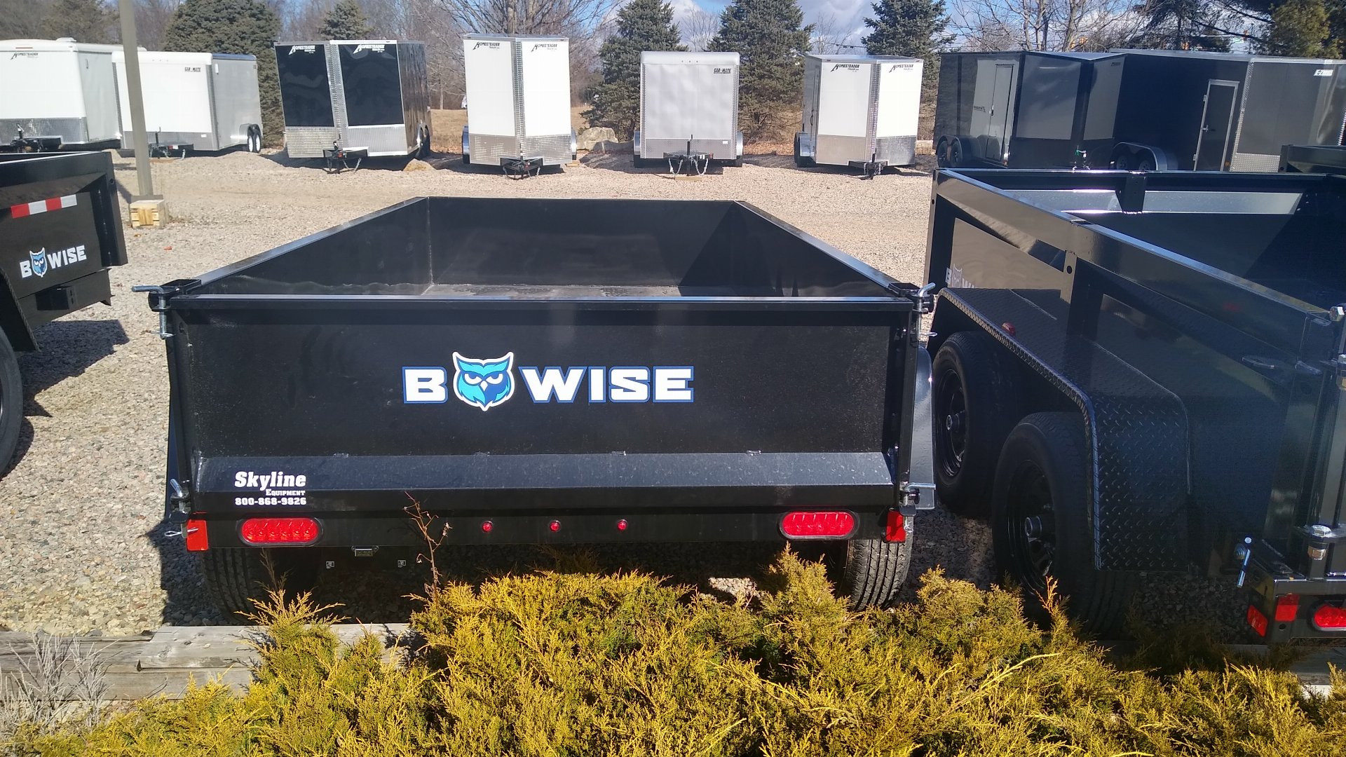 New 2026 BWISE DTR510LP-7 Dump Trailer Dump Trailer