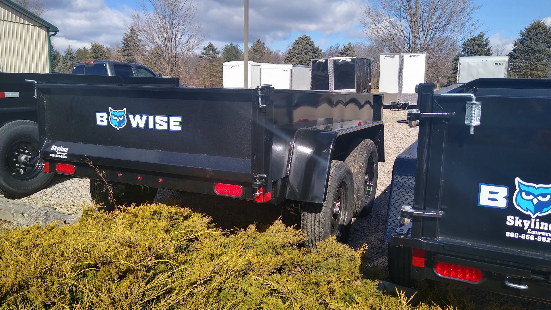 New 2026 BWISE DTR510LP-7 Dump Trailer Dump Trailer