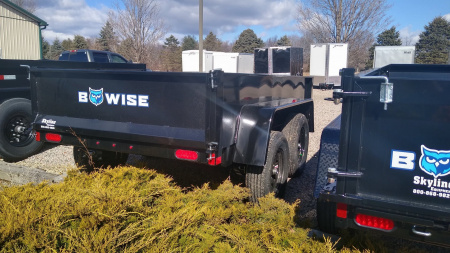 New 2026 BWISE DTR510LP-7 Dump Trailer Dump Trailer