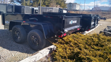 New 2026 BWISE DTR510LP-7 Dump Trailer Dump Trailer