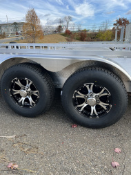 New 2025 Black Rhino LST716A-10K Utility Trailer