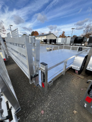 New 2025 Black Rhino LSS714A-3K Utility Trailer