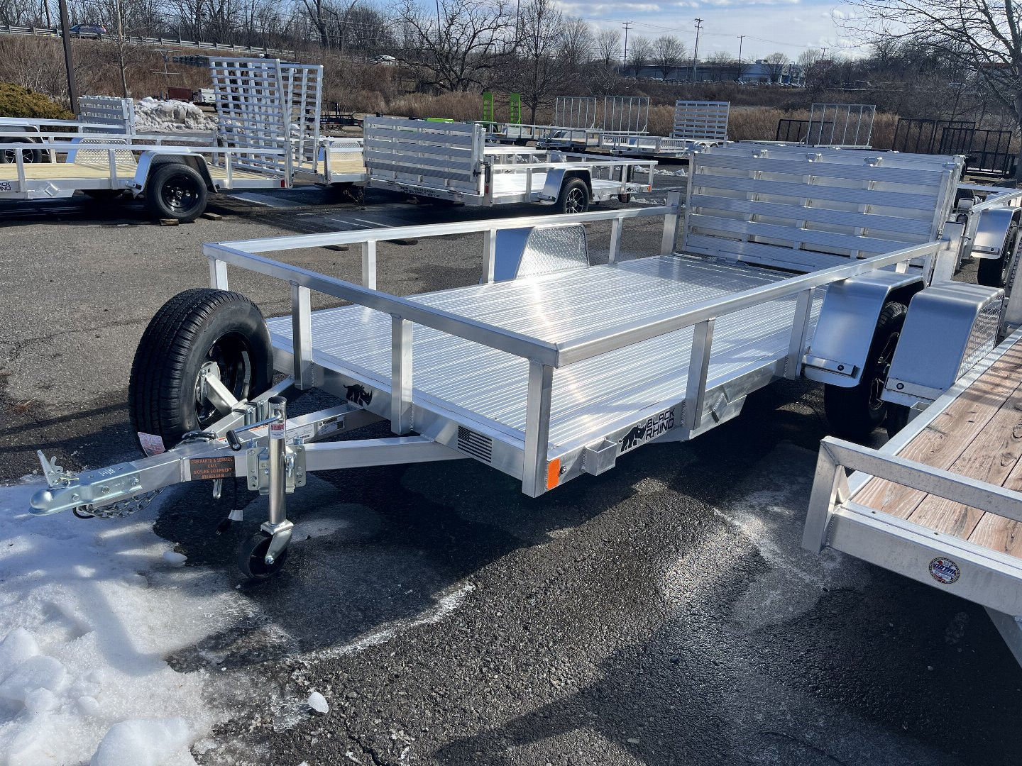 New 2025 Black Rhino LSS612-A Utility Trailer