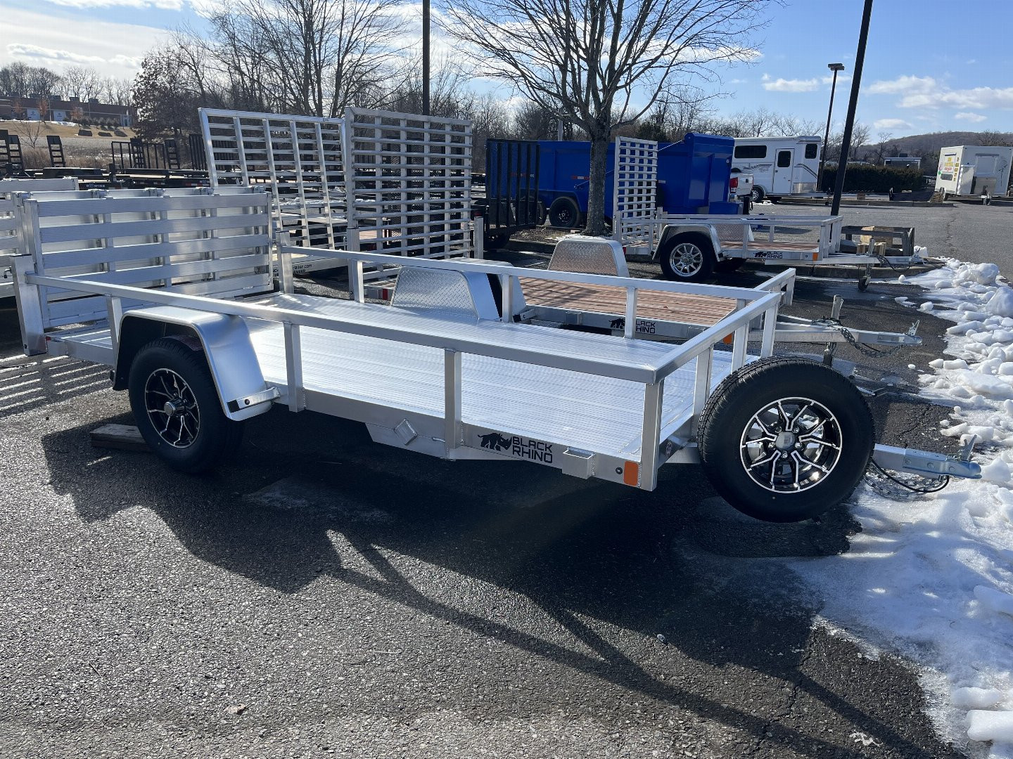 New 2025 Black Rhino LSS612-A Utility Trailer