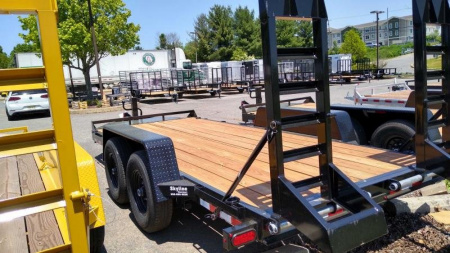 New 2025 BWISE EH16-14HD Equipment Trailer Equipment Trailer
