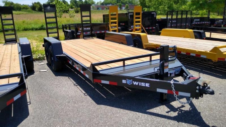 New 2025 BWISE EH16-14HD Equipment Trailer Equipment Trailer