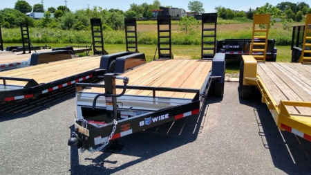 New 2025 BWISE EH16-14HD Equipment Trailer Equipment Trailer