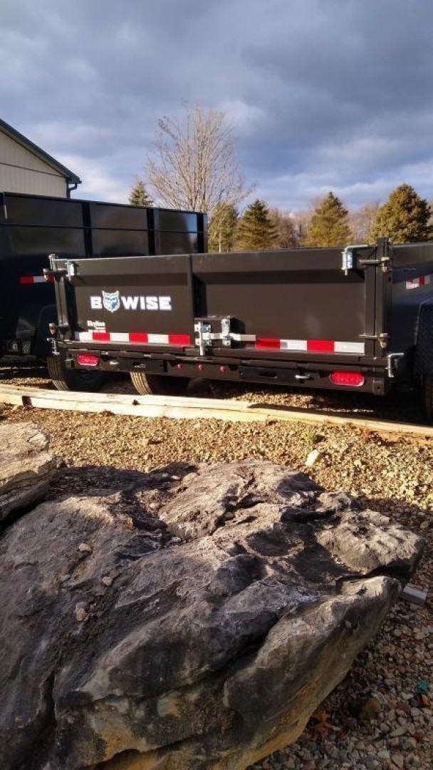 New 2025 BWISE DT714LP-LE-14 Dump Trailer Dump Trailer