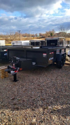 New 2025 BWISE DT714LP-LE-14 Dump Trailer Dump Trailer