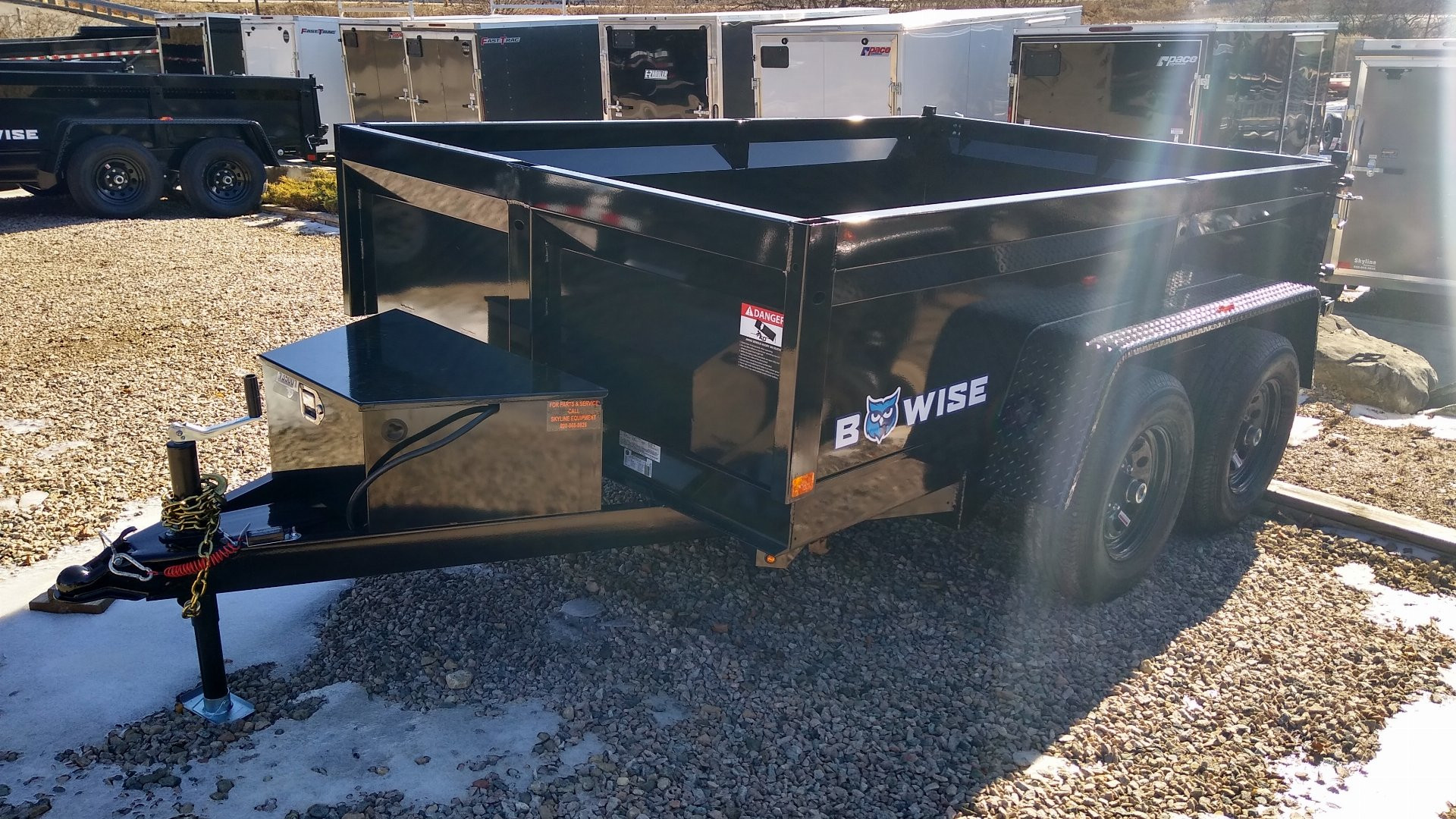 New 2025 BWISE DT610LP-LE-10 Dump Trailer Dump Trailer