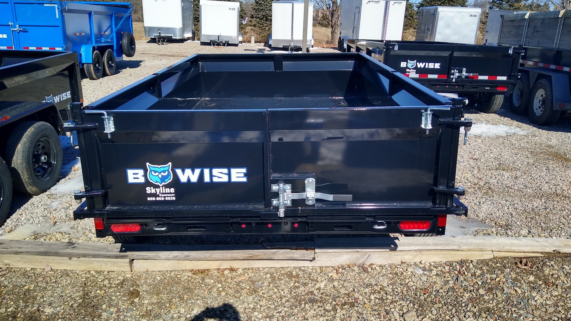 New 2025 BWISE DT610LP-LE-10 Dump Trailer Dump Trailer