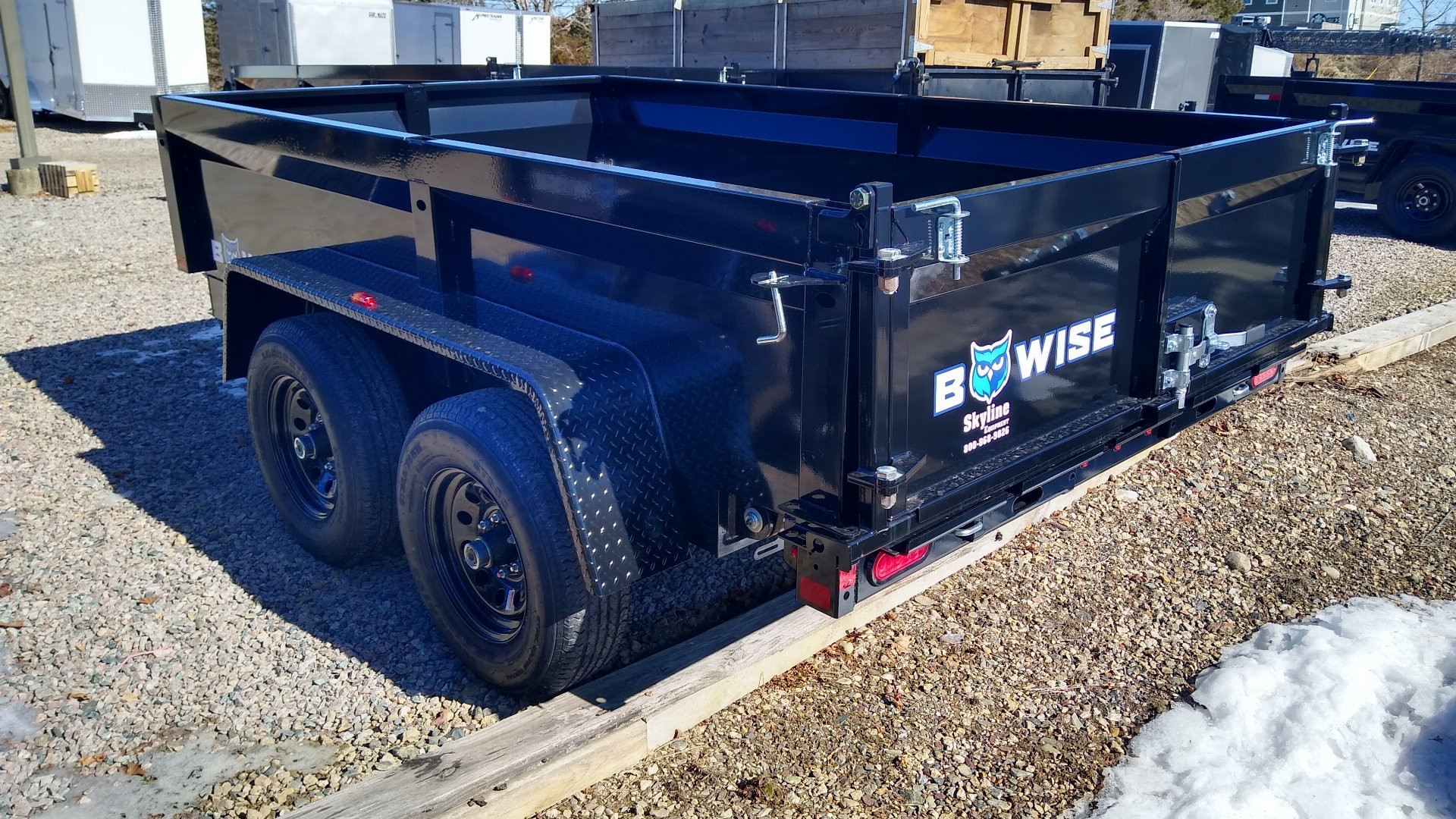 New 2025 BWISE DT610LP-LE-10 Dump Trailer Dump Trailer