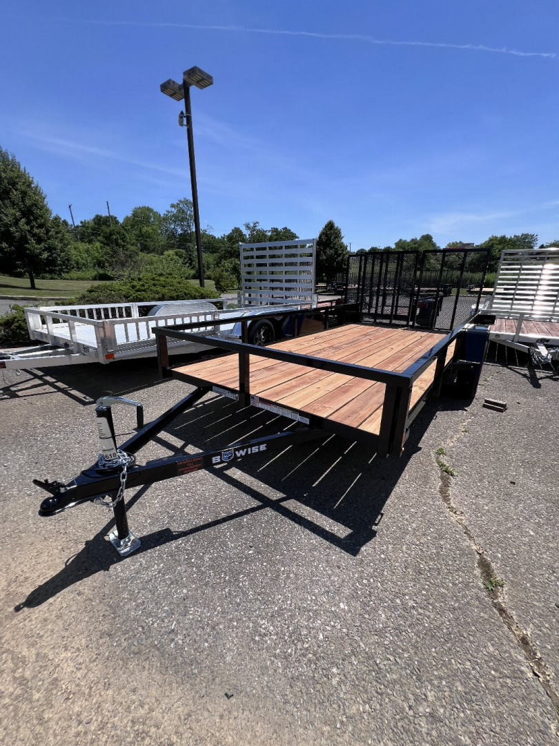 New 2025 BWISE UT-614 Utility Trailer