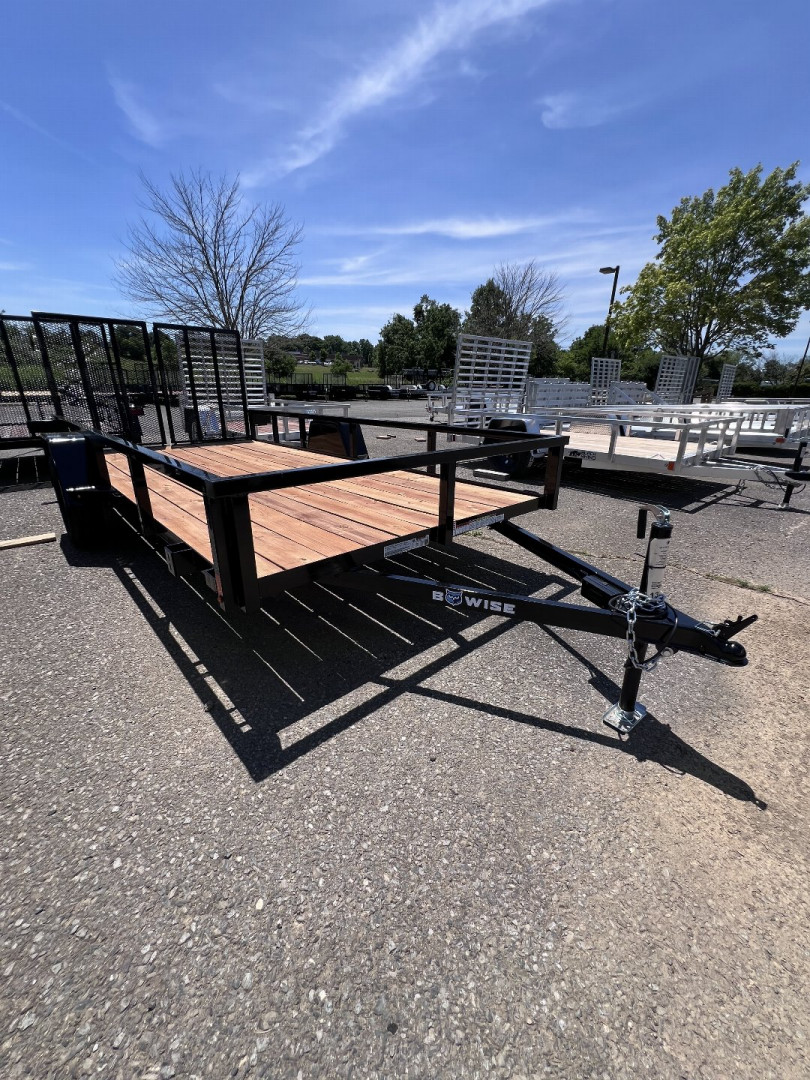 New 2025 BWISE UT-614 Utility Trailer