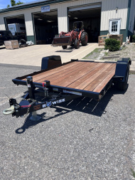 New 2025 BWISE T712-6 Tilt Trailer