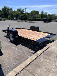 New 2025 BWISE T712-6 Tilt Trailer