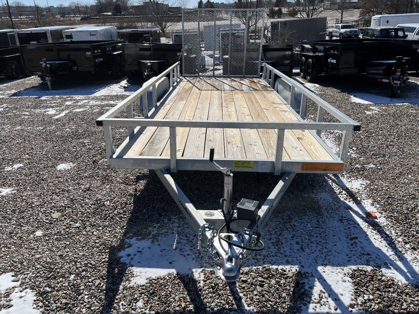 New 2025 Load Rite UT6518E2 Utility Trailer