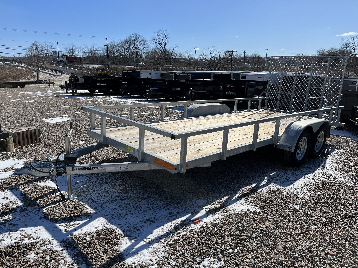 New 2025 Load Rite UT6518E2 Utility Trailer