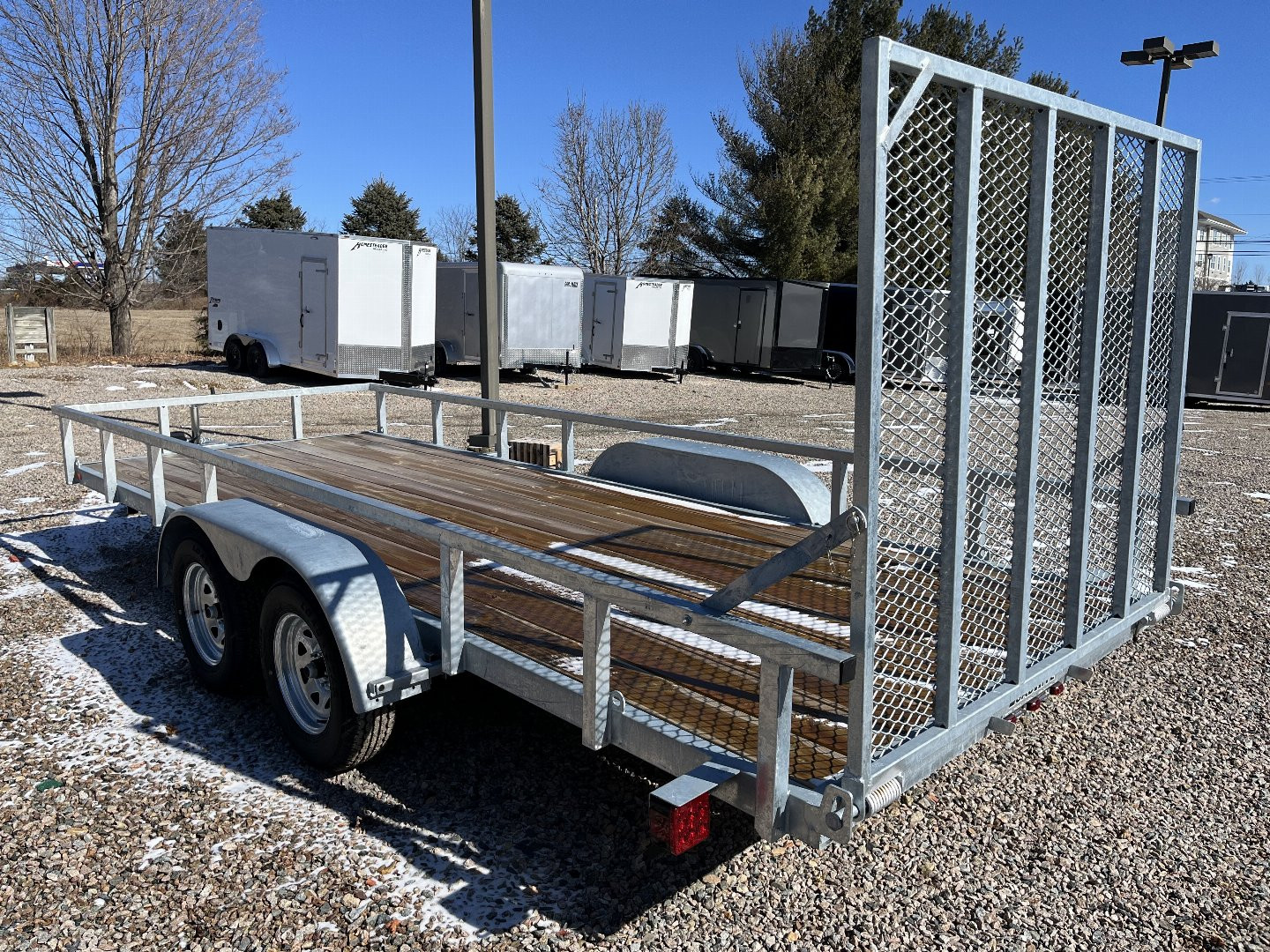 New 2025 Load Rite UT6518E2 Utility Trailer