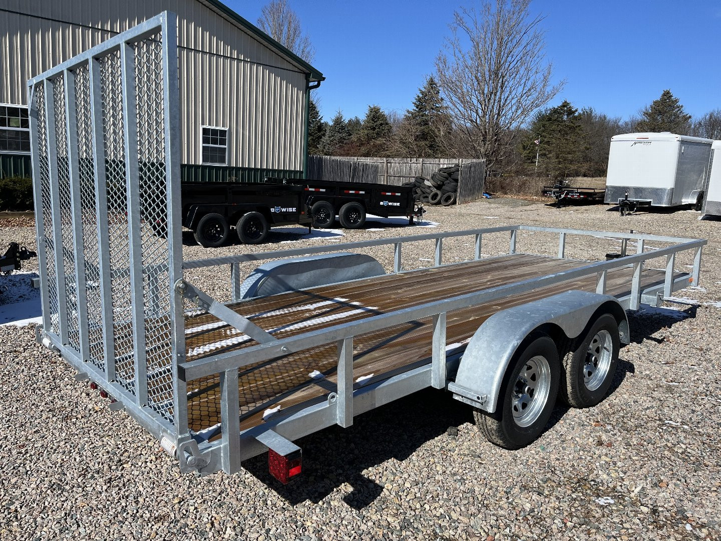 New 2025 Load Rite UT6518E2 Utility Trailer