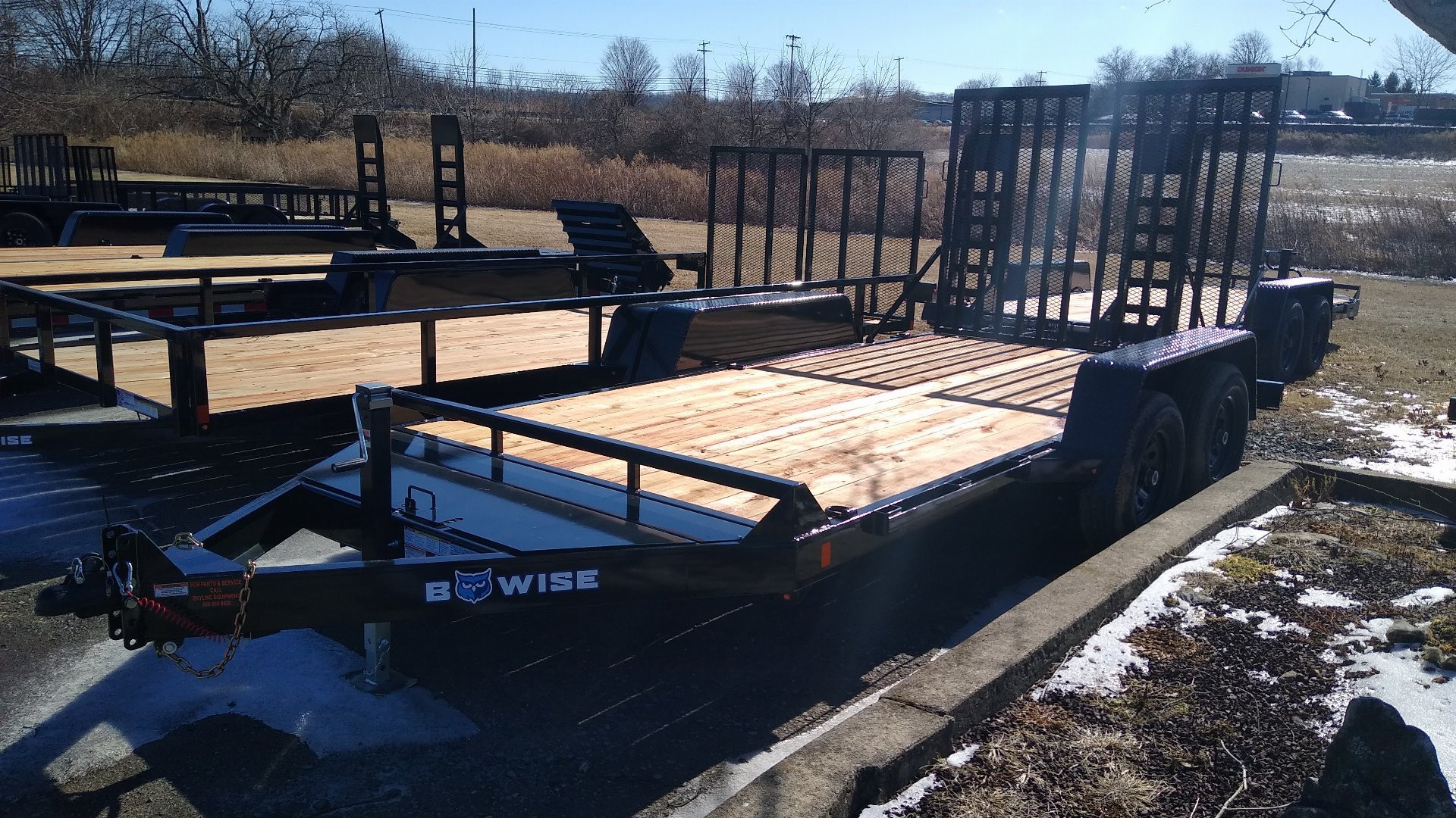 New 2025 BWISE EH14-10 Equipment Trailer