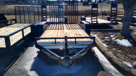 New 2025 BWISE EH14-10 Equipment Trailer