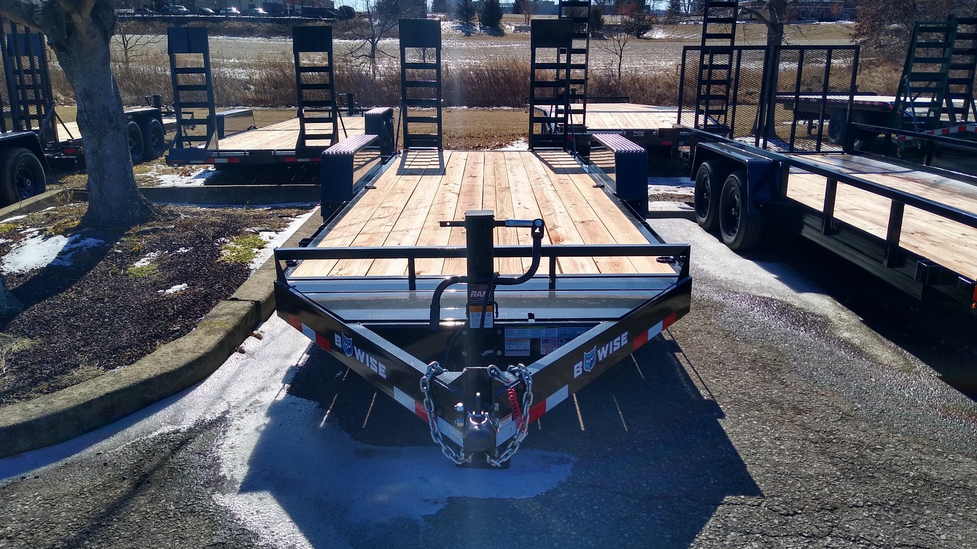 New 2025 BWISE EH18-14HD Equipment Trailer