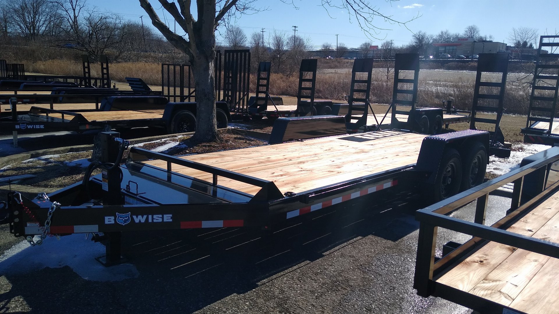 New 2025 BWISE EH18-14HD Equipment Trailer