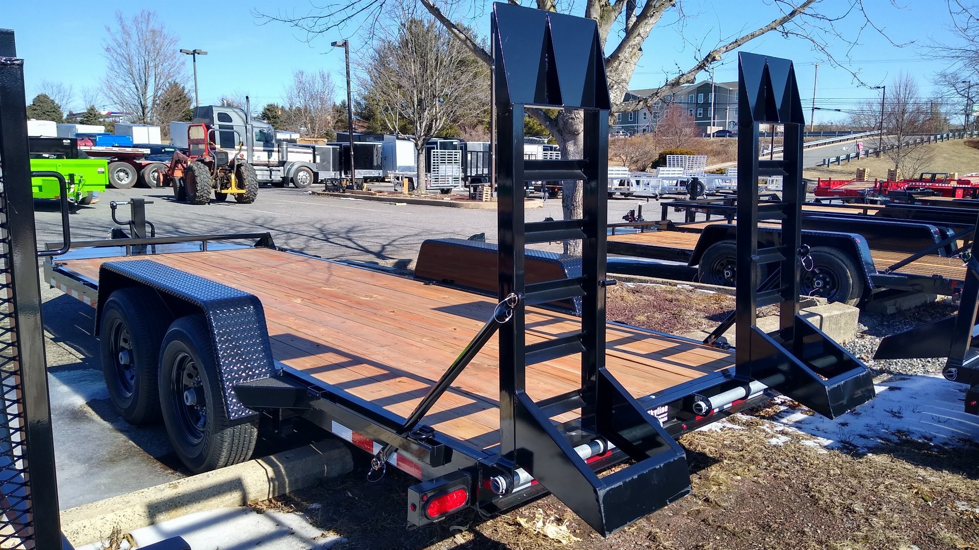 New 2025 BWISE EH18-14HD Equipment Trailer