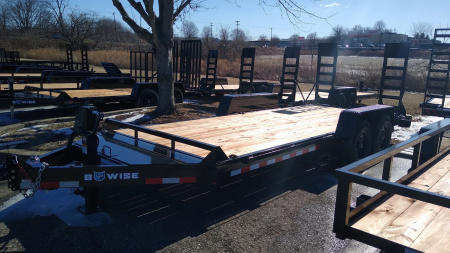 New 2025 BWISE EH18-14HD Equipment Trailer