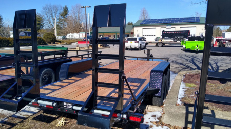 New 2025 BWISE EH18-14HD Equipment Trailer